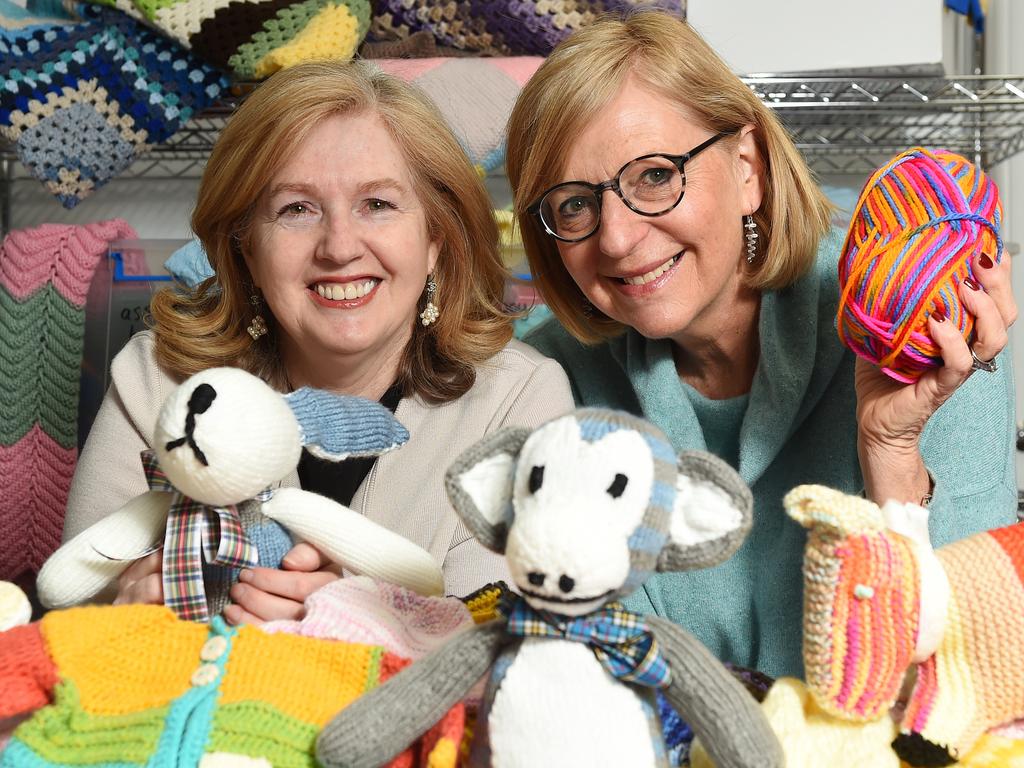 Knit One Give One Knitting toys and blankets for those in need The