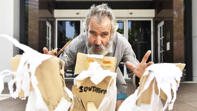 Vexatious litigant: Rubbish Warrior Trevor Jenkins once 