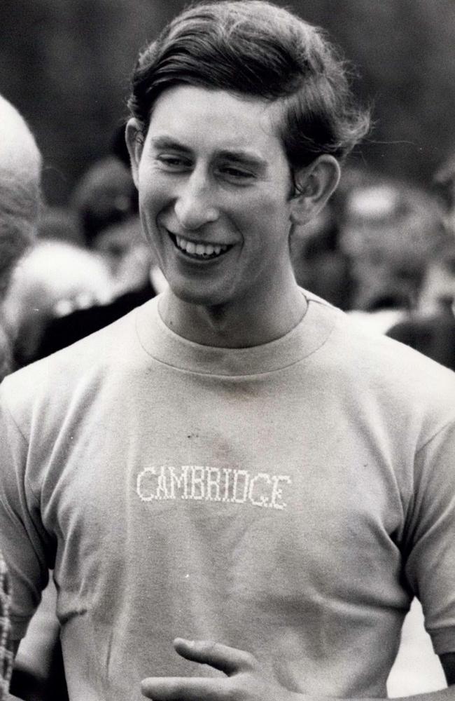 A young Prince Charles in his Cambridge University days. Picture: Keystone Press / Alamy