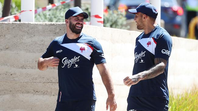 James Tedesco has joined the Roosters from the Wests Tigers. Picture: Brett Costello