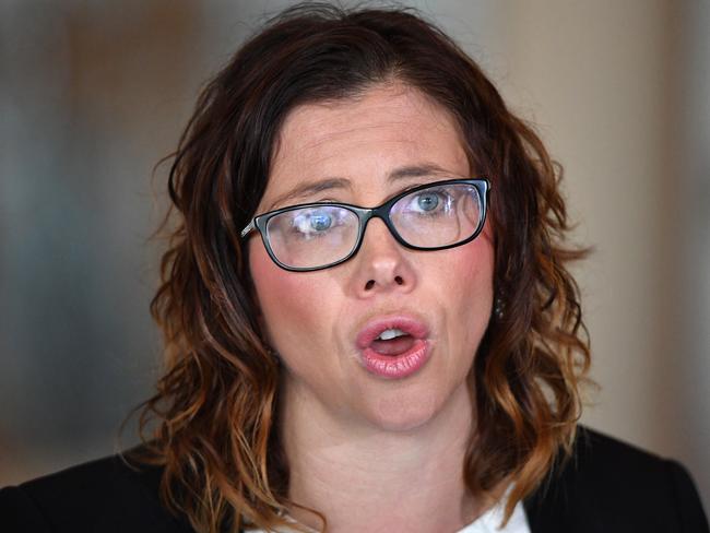 Labor’s Early Childhood Education spokeswoman Amanda Rishworth. Picture: AAP Image/Mick Tsikas