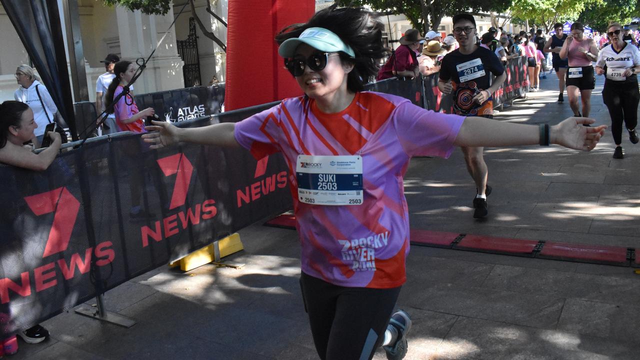 On course at the annual Rocky River Run in Rockhampton on May 18, 2025.
