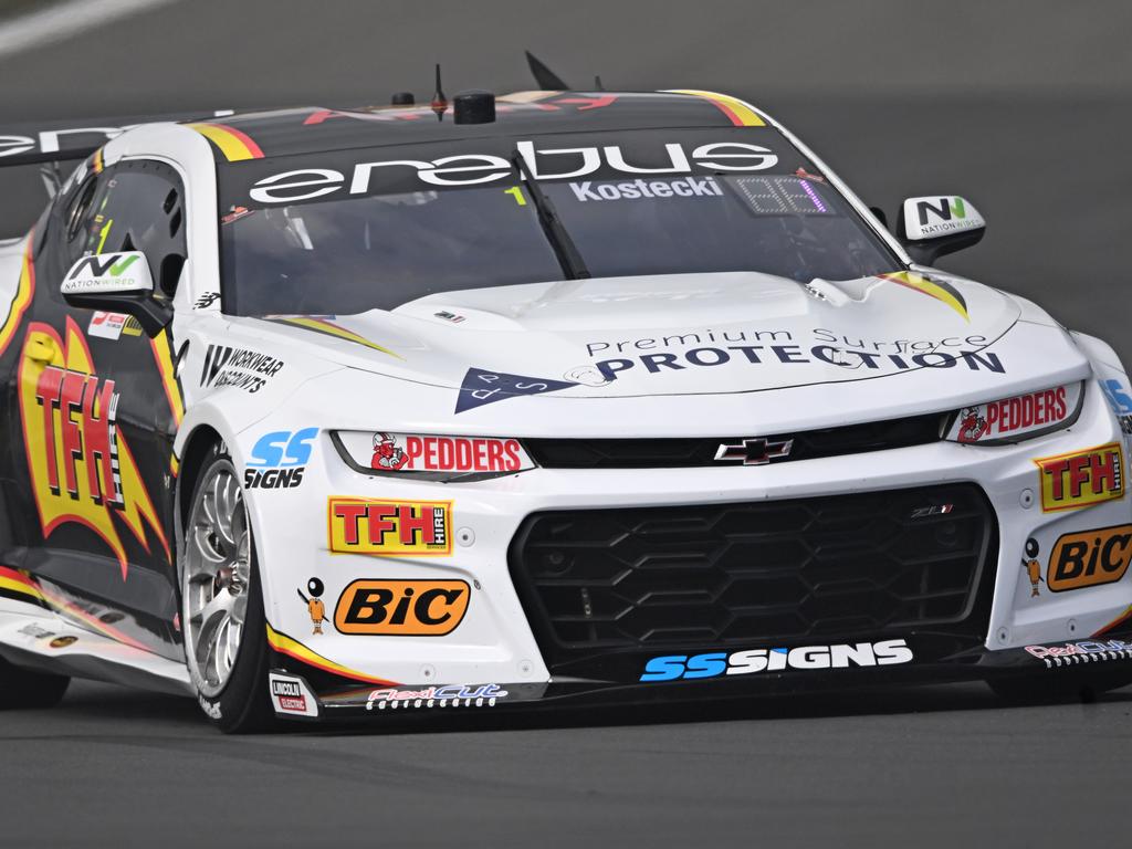 Brodie Kostecki in the #1 TFH Hire Racing Chevrolet Camaro ZL1 at the ITM Taupo Super400. Picture: Kerry Marshall/Getty Images