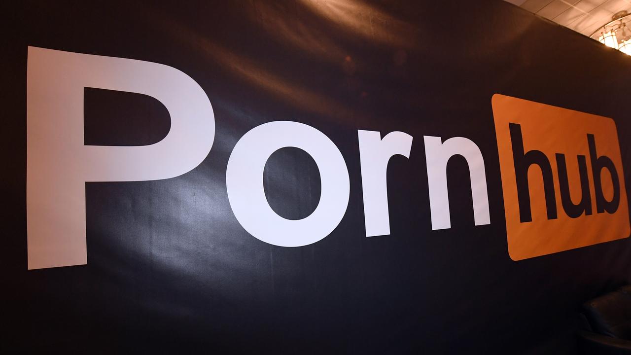 A class-action lawsuit has been brought against PornHub’s parent company MindGeek. Picture: Ethan Miller/Getty Images North America/AFP