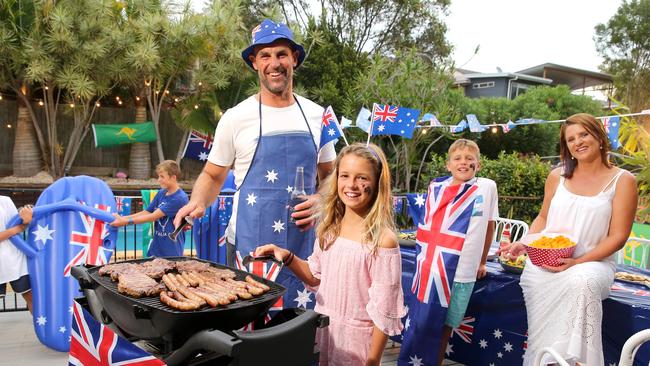 BBQs will be getting a workout on January 26 as families get together for January 26. Picture: Supplied