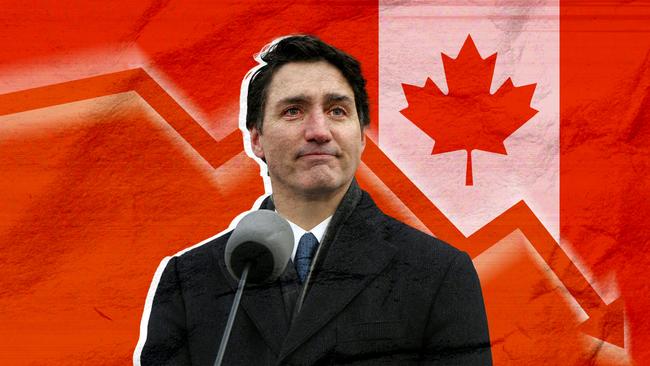 Justin Trudeau may think of himself as a liberal, but his government actually epitomises illiberal progressivism. Artwork: Emilia Tortorella