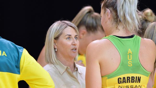 Diamonds head coach Stacey Marinkovich has tested plenty of combinations during the Quad Series. Picture: Getty Images