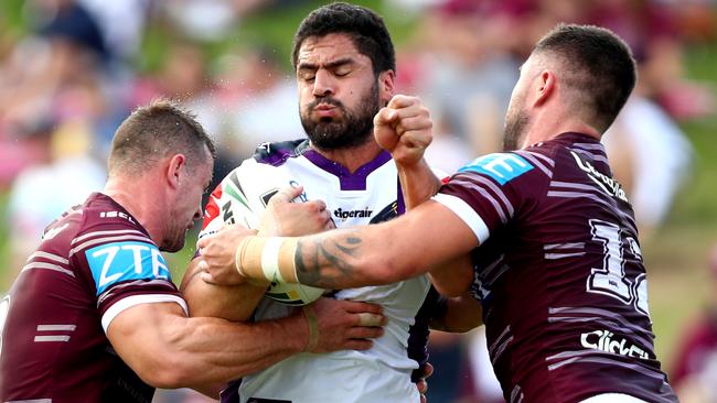 Jesse Bromwich has struggled with fitness this season. Photo: Gregg Porteous