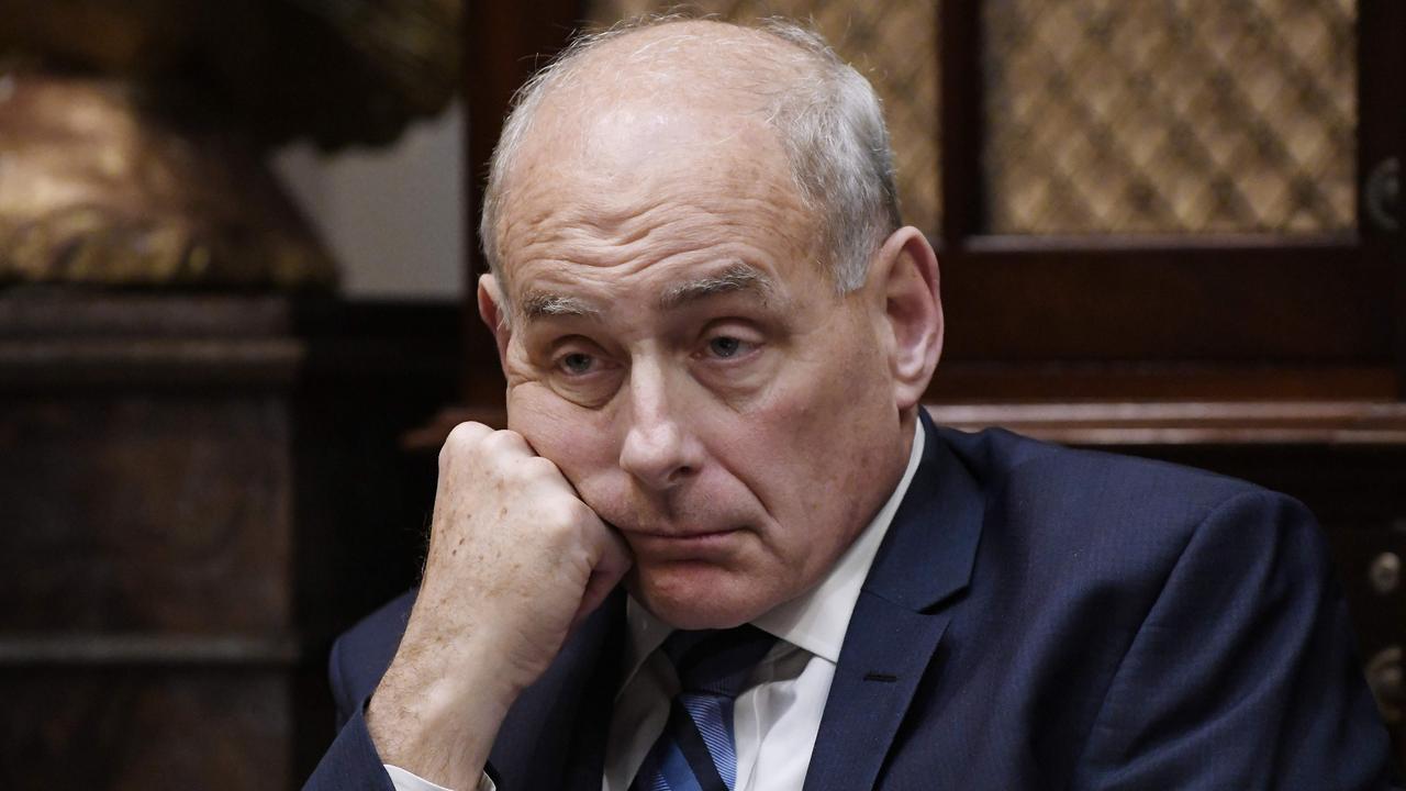 John Kelly finishes in his post as White House chief of staff during a time of immense chaos and uncertainty. Picture: Olivier Douliery/AFP