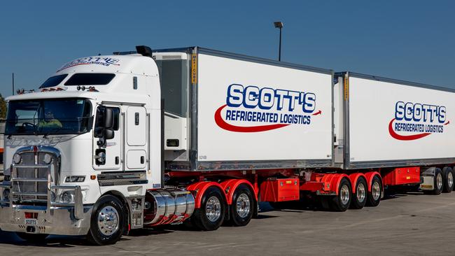 Generic undated image of Scott's Refrigerated Logistics truck