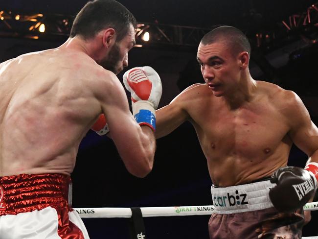 Tszyu is looking to bounce back from his upset loss to Bakhram Murtazaliev. Picture: Getty Images