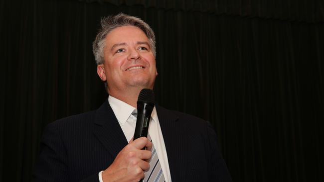 Mathias Cormann is dropping into Gladesville RSL to talk to locals about what is in the budget for them.