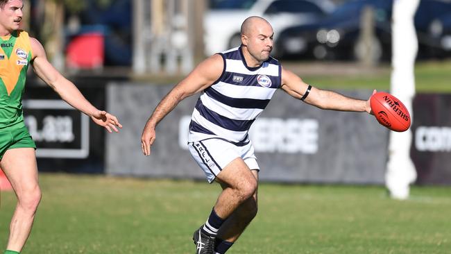 Albion WRFL champion Jason Butina in action. Picture: Local Legends Photography