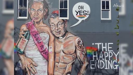 Controversial Scott Marsh street art painted over