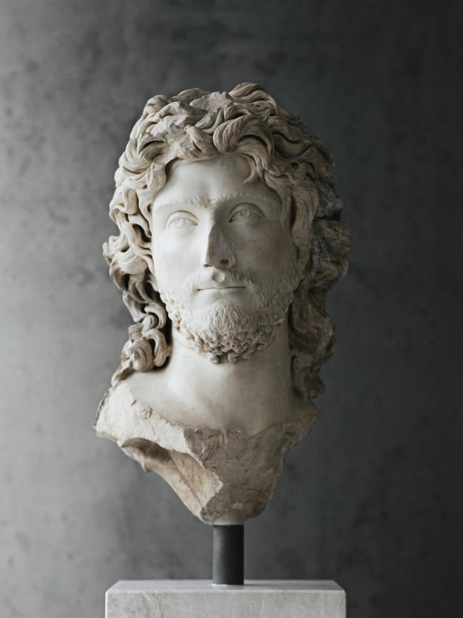 Bust of an unknown ruler at the Acropolis Museum. Picture: Elise Hassey