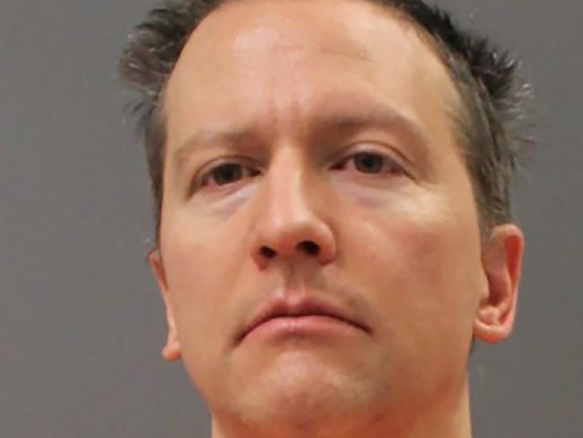 This booking photo received April 21, 2021 courtesy of  Minnesota Department of Corrections, showS Derek Chauvin, currently in the Minnesota Department of Correctionsâ custody at the Minnesota Correctional Facility-Oak Park Heights through an agreement between the Hennepin County Sheriffâs Office and the Minneapolis Department of Corrections. - Derek Chauvin, a white former Minneapolis police officer, was convicted April 20, 2021 of murdering African-American George Floyd after a racially charged trial seen as a pivotal test of police accountability in the United States. The jury deliberated less than 11 hours before finding 45-year-old Chauvin guilty of all three charges against him: second-degree murder, third-degree murder and manslaughter. (Photo by Handout / Minnesota Department of Corrections / AFP) / RESTRICTED TO EDITORIAL USE - MANDATORY CREDIT 