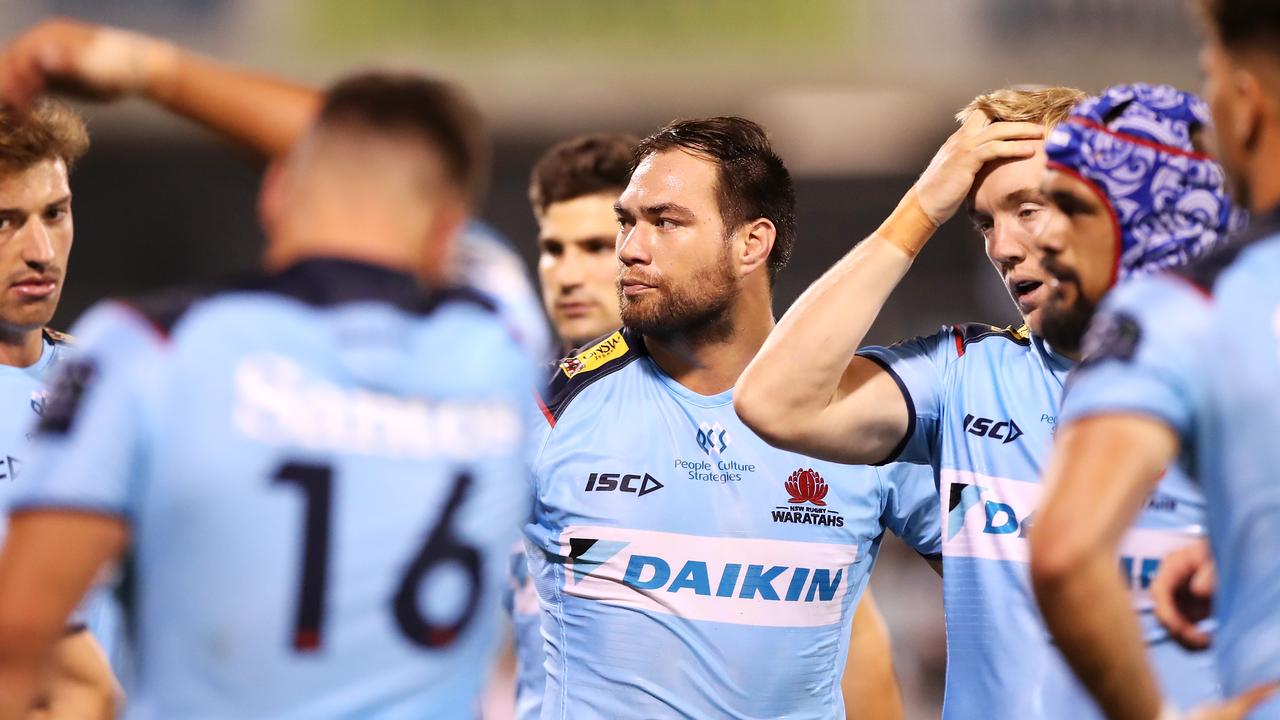 The Waratahs have suffered their biggest Super Rugby losses to the Reds and Brumbies to start 2021. Photo: Getty Images