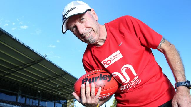 Chris Glacken has resigned as coach of Adelaide Footy League club Greenacres. Picture: Stephen Laffer.