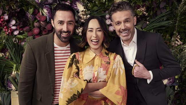 MasterChef judges Melissa Leong, Jock Zonfrillo, Andy Allen. Picture: Ten