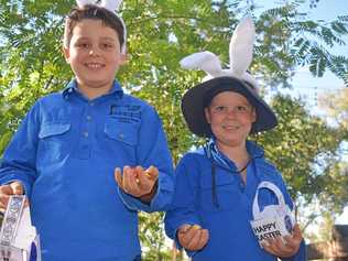 Jack and Geoff Murray. Picture: Ellen Ransley