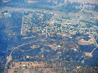 Fire at Mount Larcom Ambrose area.