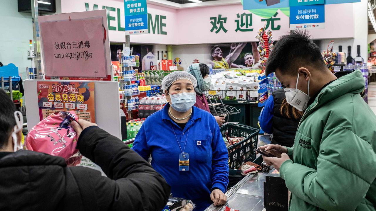 The coronavirus did not originate at a seafood market in the central Chinese city of Wuhan as previously thought, scientists say. Picture: Nicolas Asfouri / AFP