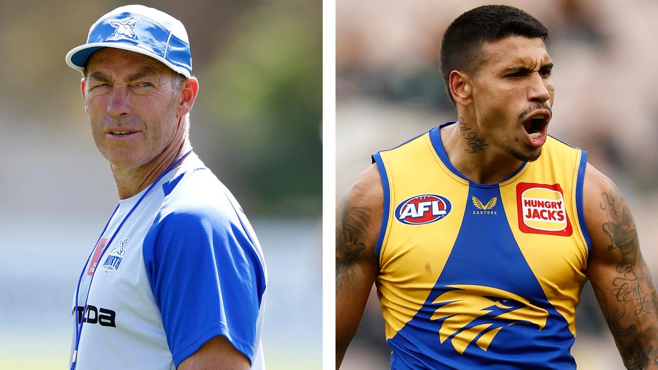 A lot of work to be done': Rebuilding West Coast Eagles set to hit