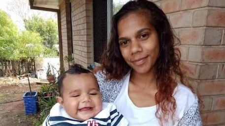 Shania Murray-Simm with her two-year-old son Zehcarius. Ms Murray-Simm has changed her ways. Picture: Supplied