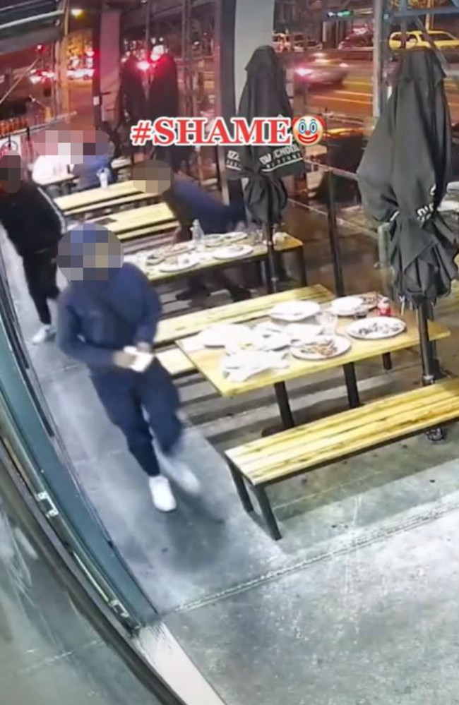 The restaurant shared the footage to warn other restaurant owners. Picture: TikTok