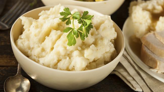 Homemade Creamy Mashed Potatoes in a Bowl. Picture: iStock