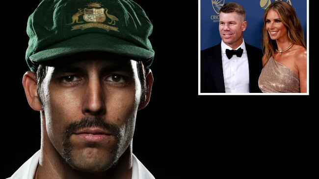 Mitchell Johnson said a "disappointing" text from David Warner preceded his explosive column.