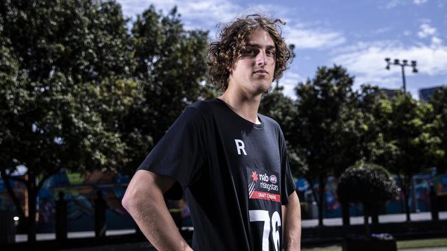 Star Western Australian ruckman Luke Jackson. Picture: Wayne Taylor