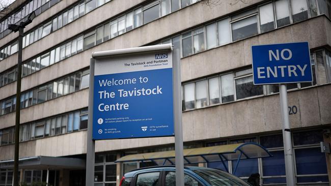 Entrance of the NHS Tavistock center, where the Tavistock Clinic hosted the Gender Identity Development Service.