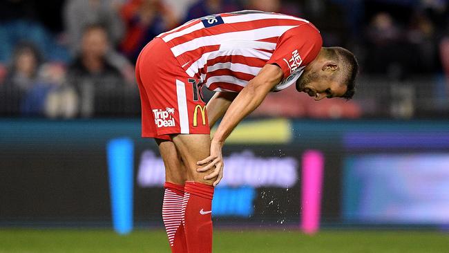 Defeat was tough on Dario Vidosic and Melbourne City.