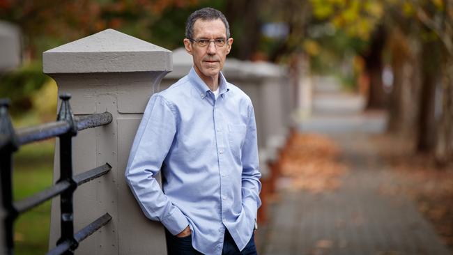 11/5/2019 SA Weekend Mark Griffin QC pictured near the Attunga Gardens, Burnside. Picture MATT TURNER.