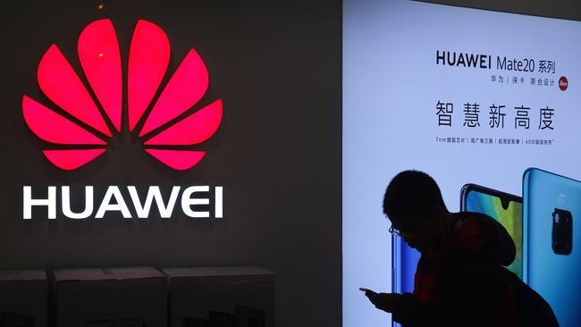 China hawks in Congress have been pushing to limit sales to Huawei. Picture: AP