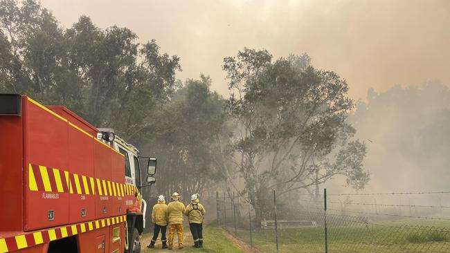 The Byron Bay bushfire. Picture: RFS Mullumbimby