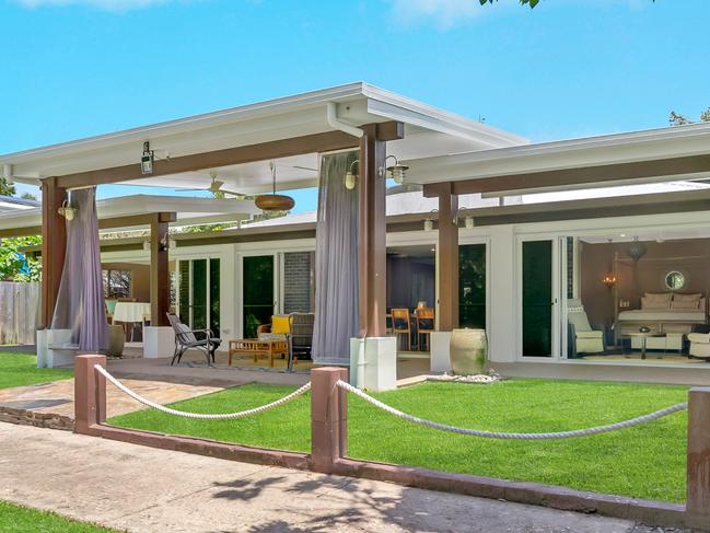 6 Camelia Close, Wonga Beach is on a 1400sq m block with ocean views and operates as an Airbnb property. Picture: supplied.