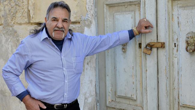 Alex Vella, aged 63, photographed in the Mosta district of Malta. Picture: David Dyson