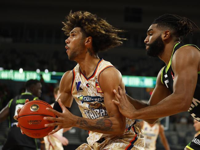 Pinder was strong in the centre for the Taipans. Picture: Daniel Pockett/Getty Images