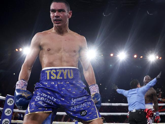 Tim Tszyu just keeps going. Picture: Getty Images