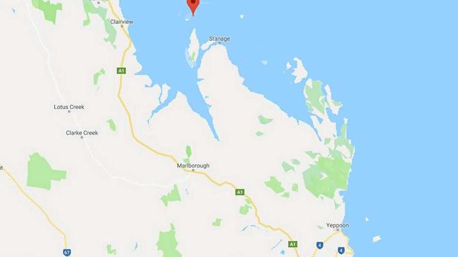 RESCUE LOCATION: Two men were rescued from Bush Island near Stanage Bay. Picture: Google Maps