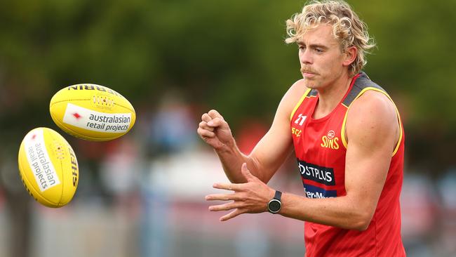 Hugh Greenwood is a likely top-six SuperCoach forward in 2020. Picture: Chris Hyde/Getty Images