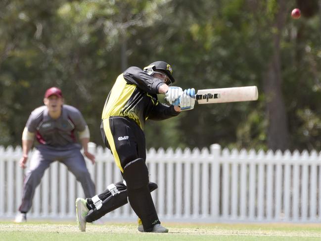 Nic Peterson made 44 as Southport Labrador beat Burleigh by seven wickets. Picture: Steve Holland