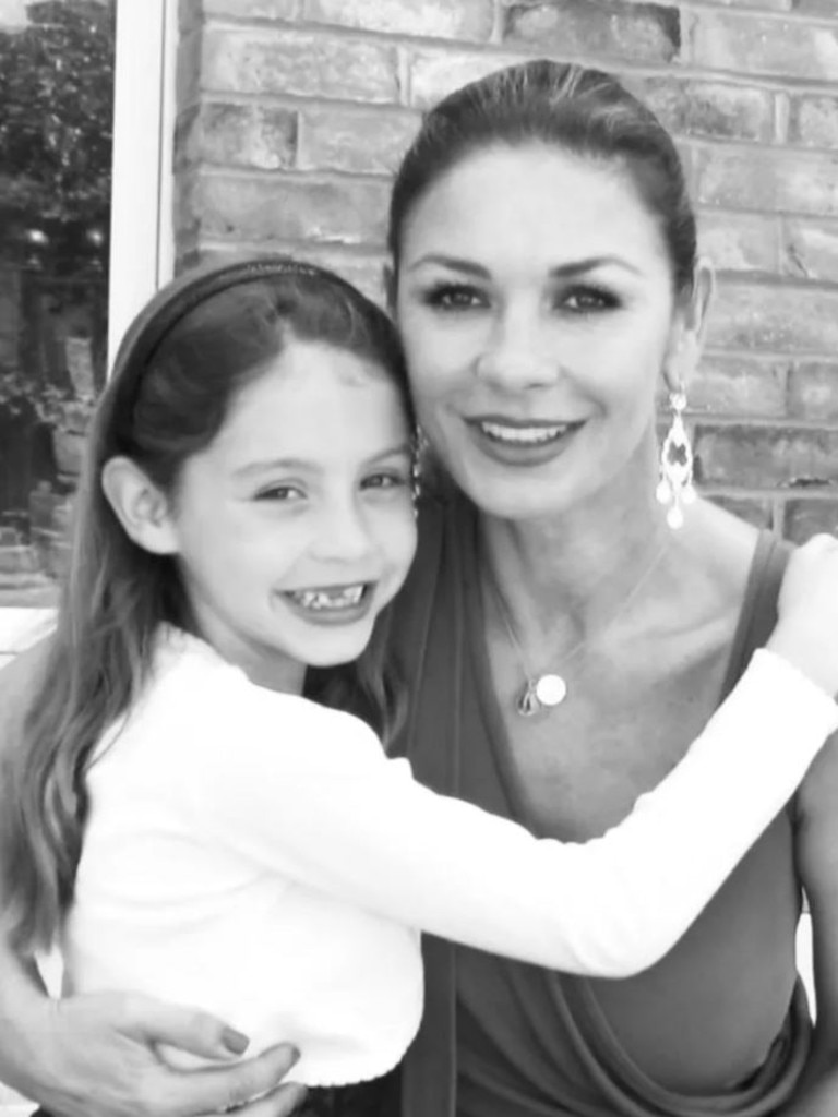 Catherine Zeta-Jones first shared this throwback snap of her and Carys. Picture: Instagram / Catherine Zeta Jones.