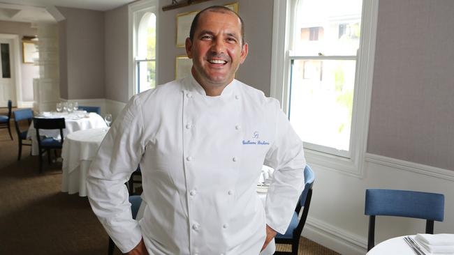 Guillaume Brahimi at his restaurant in Paddington.