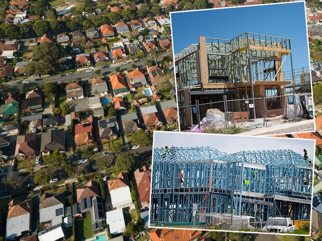 The big squeeze: New ABS data analysed by the Property Council of Australia showed that at the current pace, only 183,996 of the 322,000 new dwellings needed in Greater Sydney by July 2029 will be delivered. Pictures: News Corp