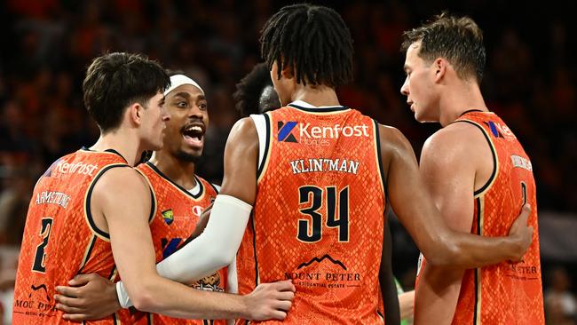 The Cairns Taipans will play three games as part of Pride Round, with two games this weekend, then Adelaide’s home game on January 27. (Photo by Emily Barker/Getty Images)