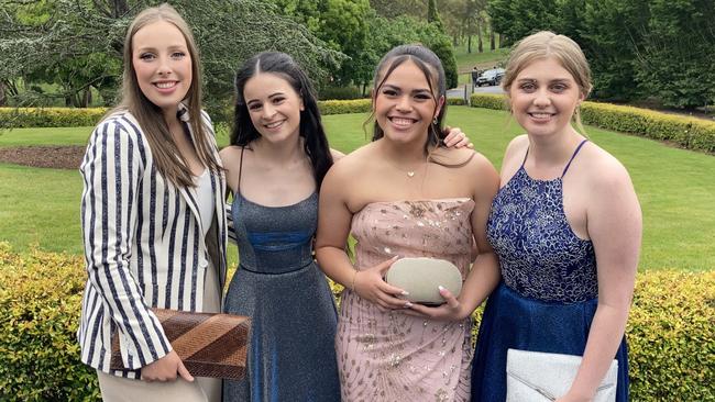 (L-R): Matilda Rosas, Ella Eyding, Amanda Vega Carrera and Zoe Murray.