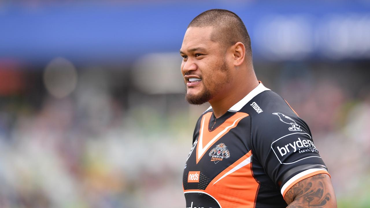 Joey Leilua is looking for a fifth NRL club. Picture: Robb Cox/NRL Photos